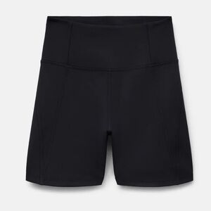 Girlfriend Collective Black High Rise Run Short